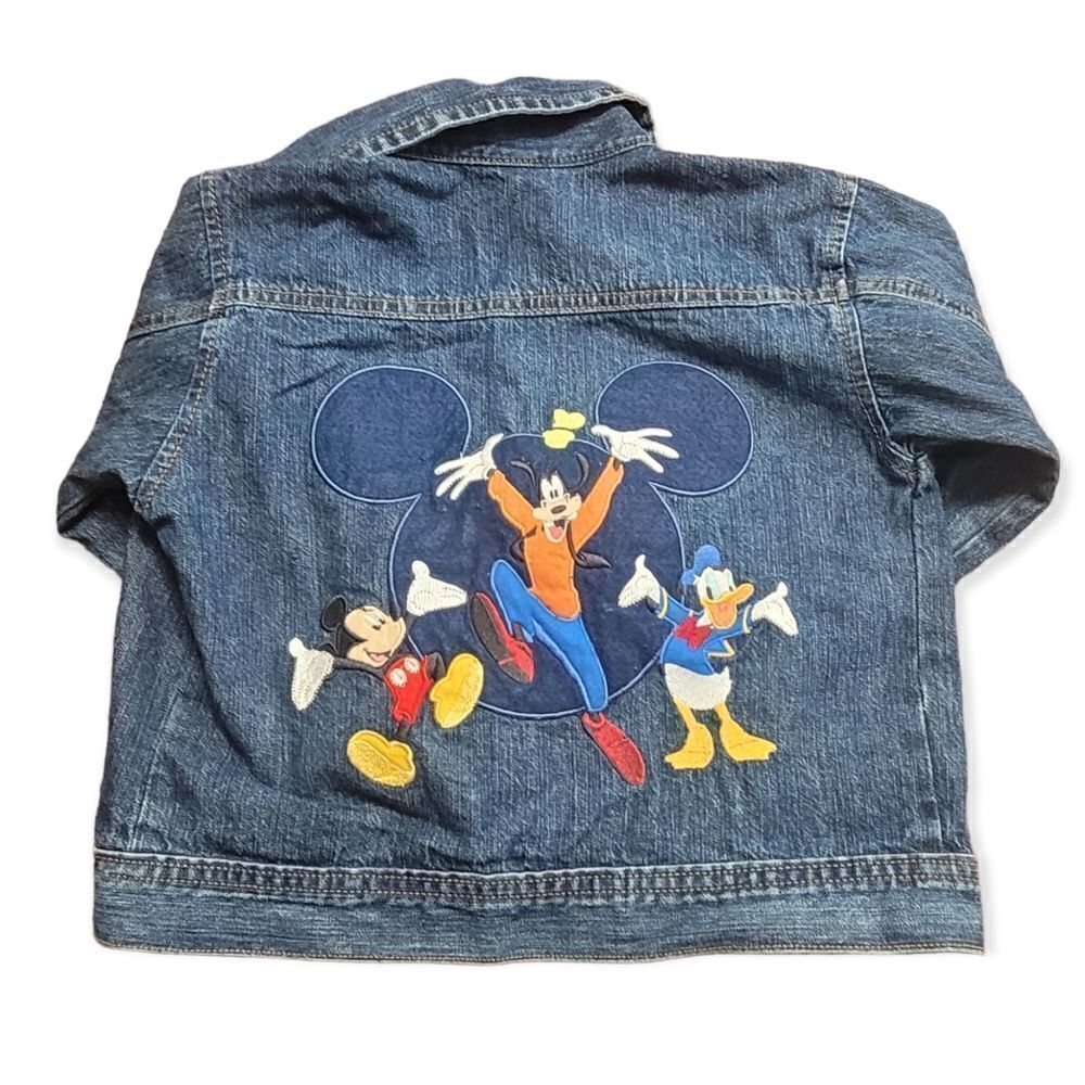 Disney embroidered jean jacket 2T